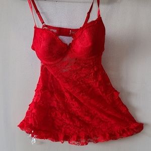Sexy lace lingerie top. Babydoll